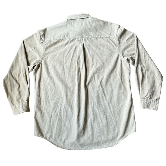 Timberland button up shirt canvas beige XL - Picture 3 of 13